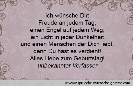 Geburtstagssprüche Sprüche Zum Geburtstag Lustig Beliebt