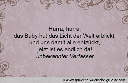 Gluckwunsche Zur Geburt Spruche Und Wunsche Zum Baby