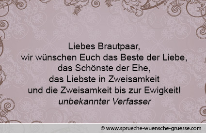 Besten hochzeitswünsche die Schöne Ideen