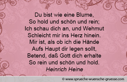 Freundin liebesgedicht für LIEBESGEDICHTE