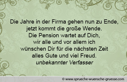 Zukunft die für gute dir wünsch ich alles 40 Gute